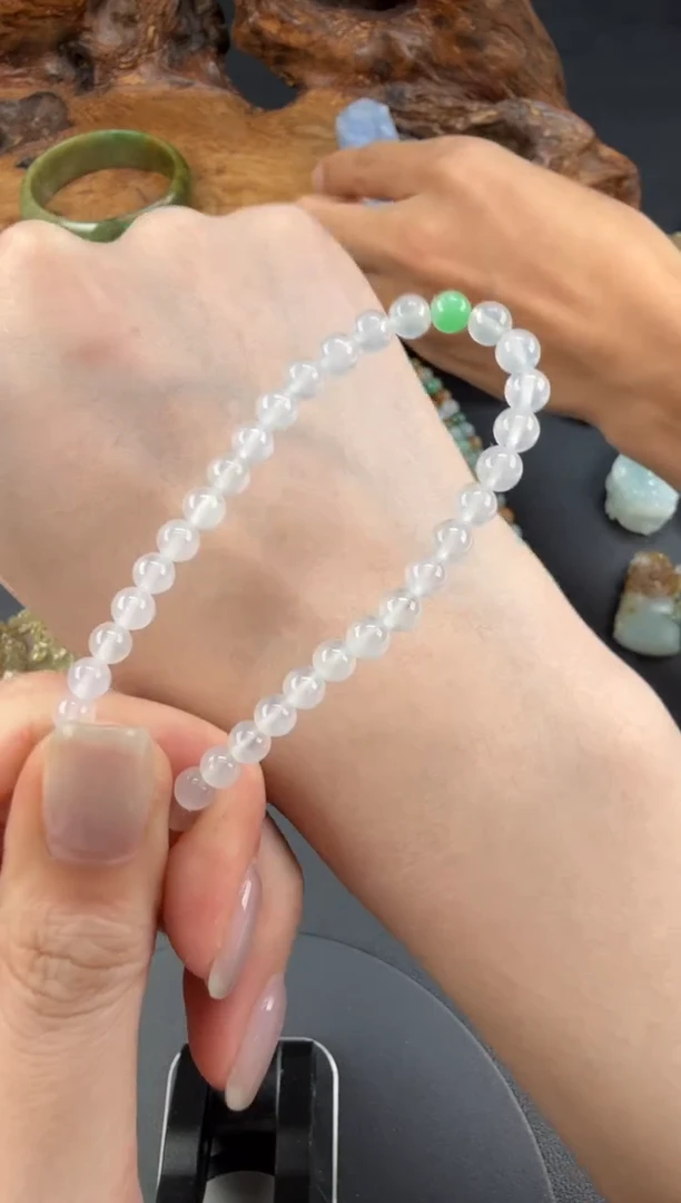 未镶嵌手串翡翠翡翠饰品-154