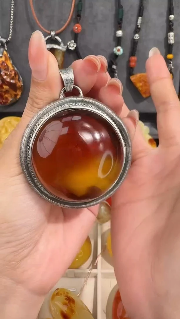 裸石琥珀未镶嵌胖*琥珀