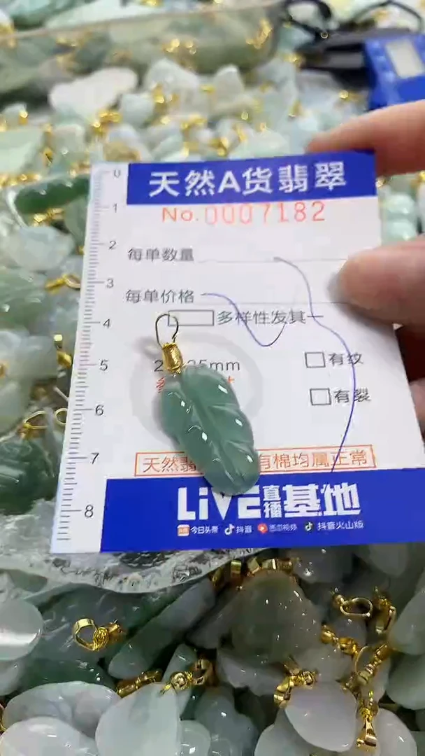 颈饰未镶嵌翡翠天然A货翡翠