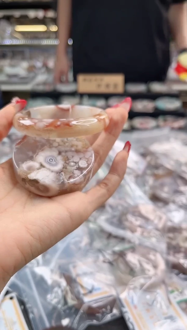 未镶嵌手镯石英质玉59圈口（赠品镯心）1336645