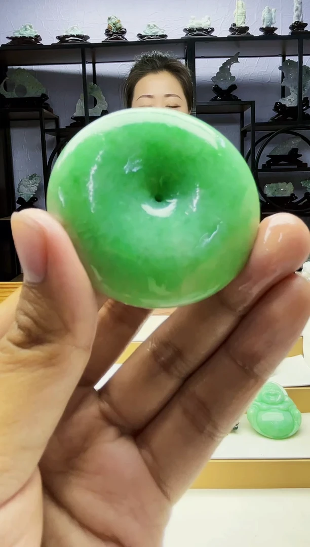 【闪购商品】定制翡翠未镶嵌毛货02200071多样性发其一