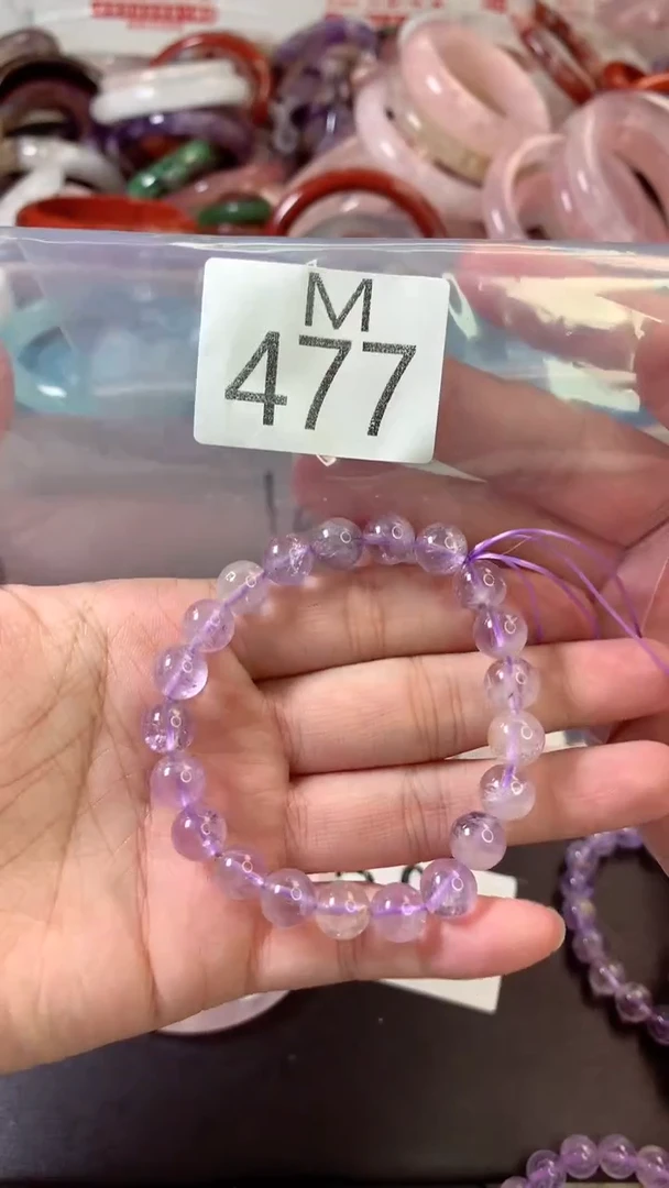 水晶手镯未镶嵌手串多样性477