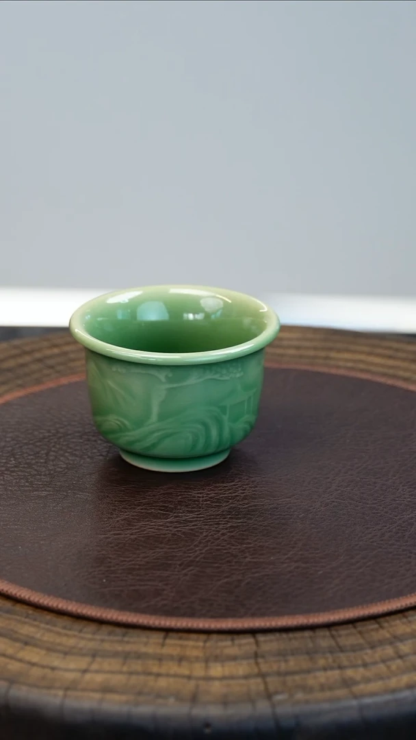 青瓷手工茶器包邮不带礼盒