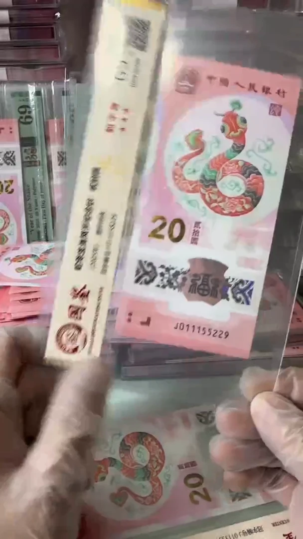 【闪购商品】塑料011155229蛇钞单张