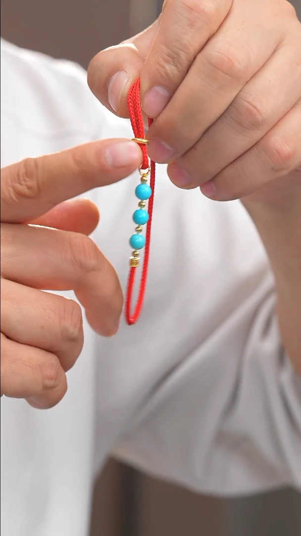 未镶嵌绿松石手链1