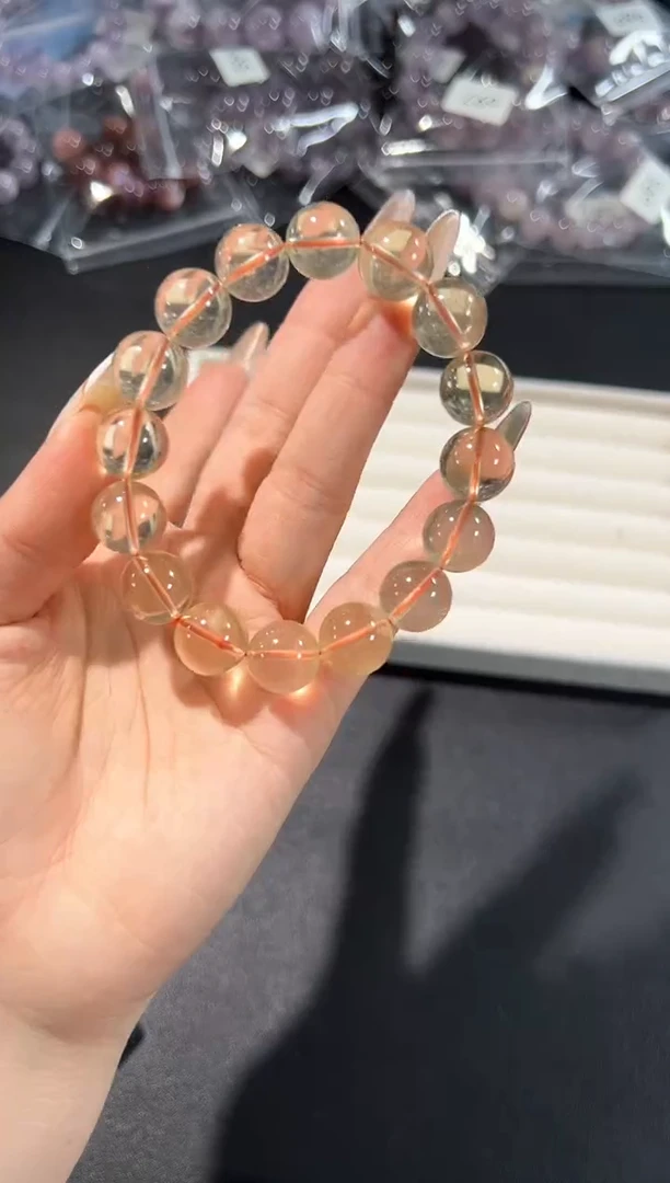 未镶嵌手链水晶10p多样性发其一【1条】默认微瑕13mm