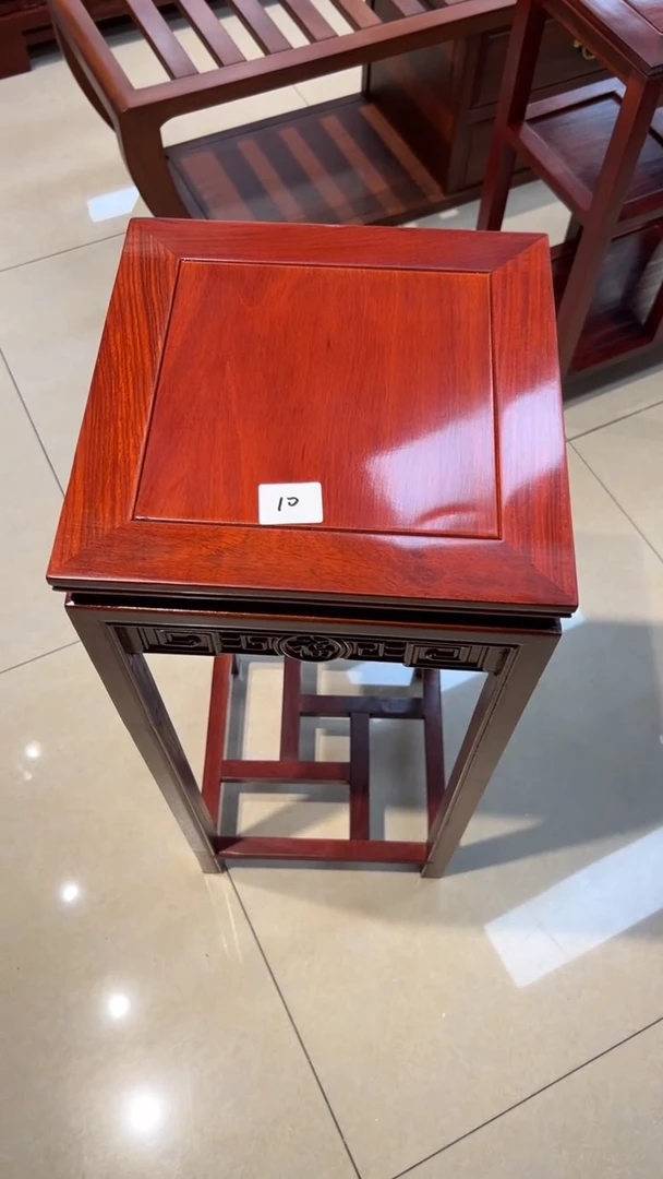 【闪购商品】花梨木类架子直播间瑕疵款福利10号花架