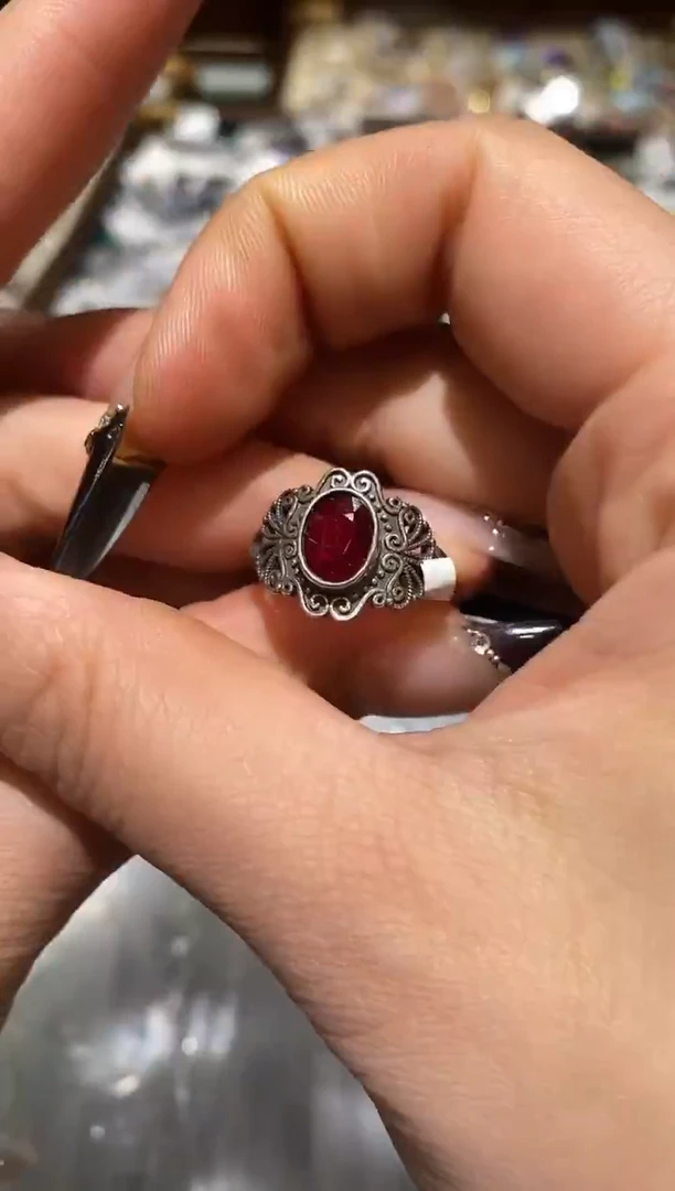 纯铜合金琉璃楚楚珠宝中古甄选不退换