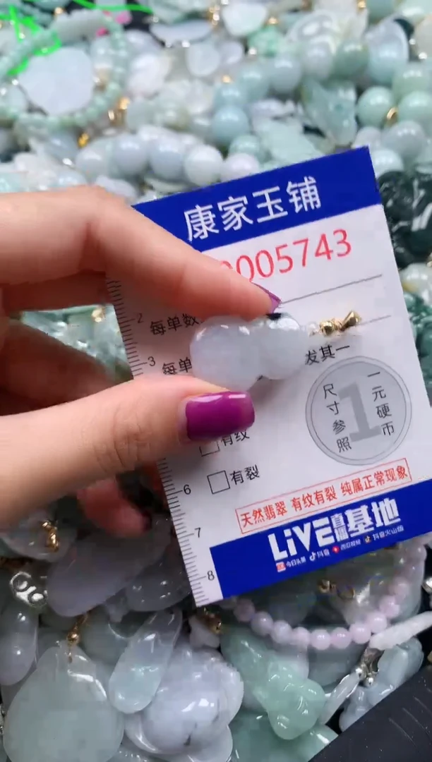 颈饰未镶嵌翡翠5743