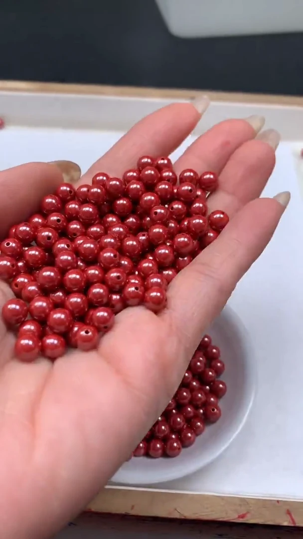 未镶嵌散珠玛瑙/玉髓C870 蒂 王 砂6mm10个8.8元