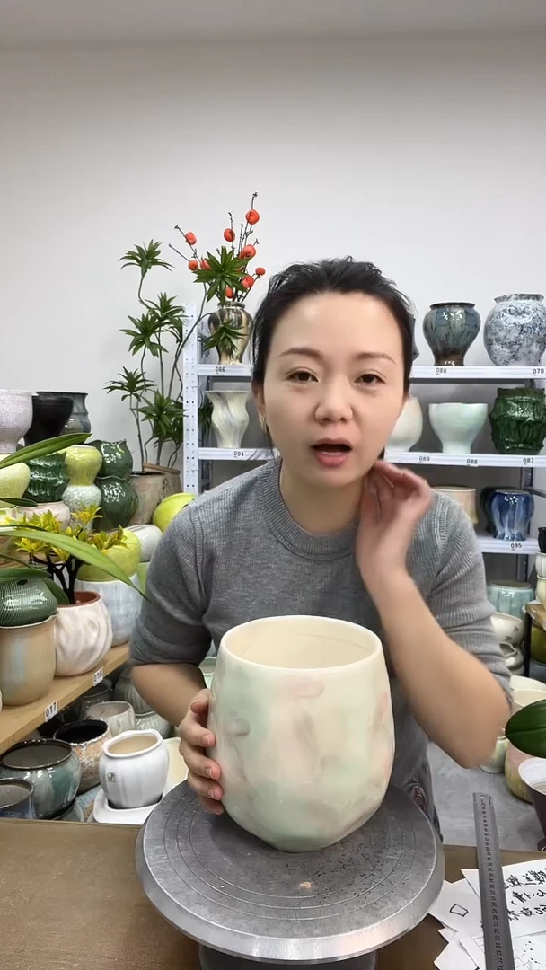 11.25陶瓷花盆直播链接高     19.   口15