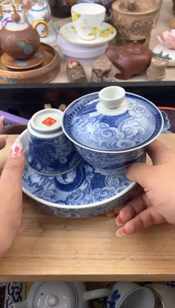 瓷片默认，看清尺寸品相再拍