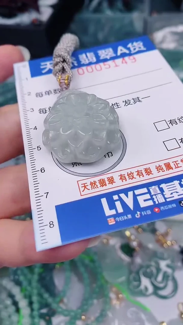 翡翠未镶嵌颈饰00005149