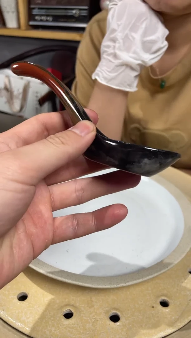 52号勺子一个嘎嘎好磁州窑