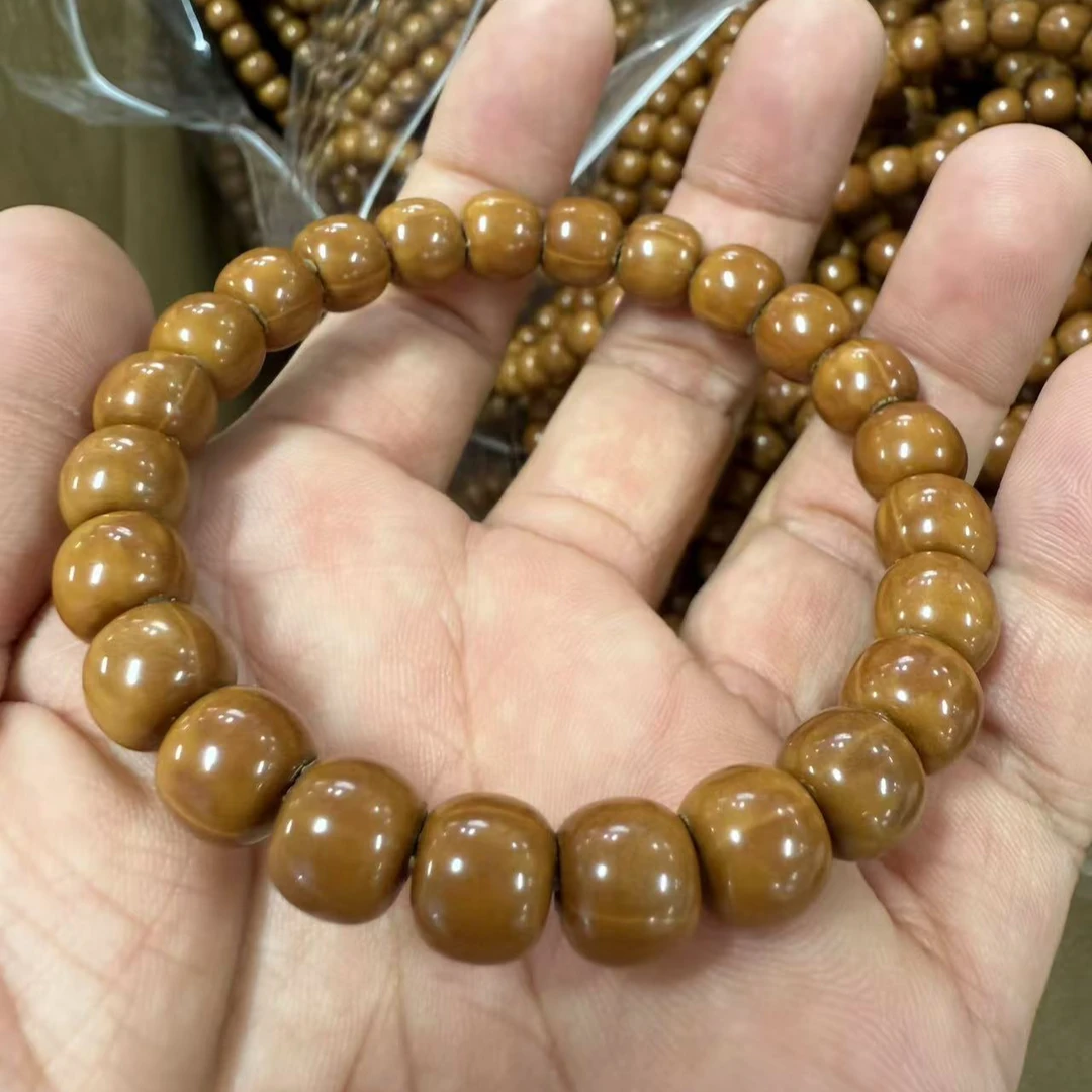 【上新了文玩】10mm精工老型猴头反油款单圈手串