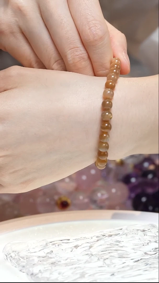 未镶嵌手串月光石金骨干手串·YY0025OC29L050