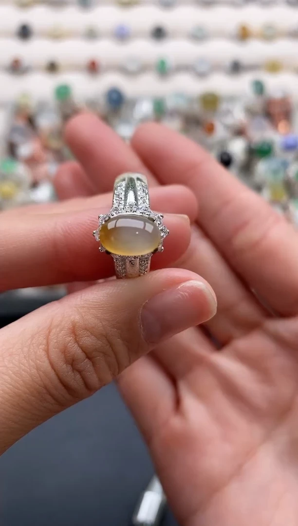 未镶嵌戒指翡翠1111111+10