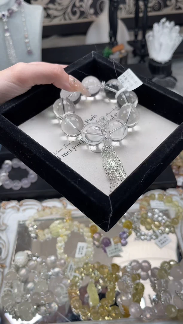 【闪购商品】水晶手链未镶嵌天然水晶 多样性发货