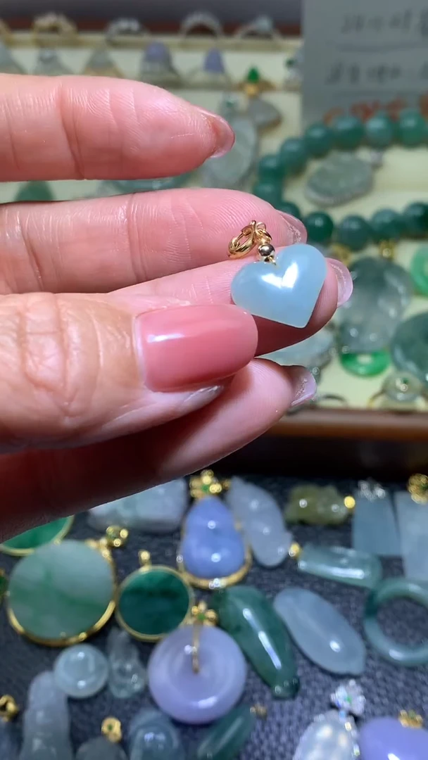 【闪购商品】翡翠颈饰合金0123翡翠吊坠