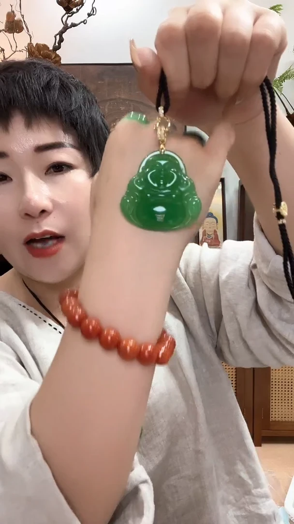 吊坠(赠链)合金翡翠202