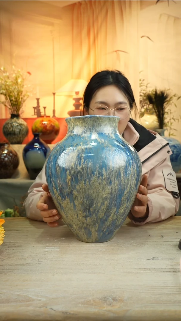 高度33 口径14 陶瓷花器
