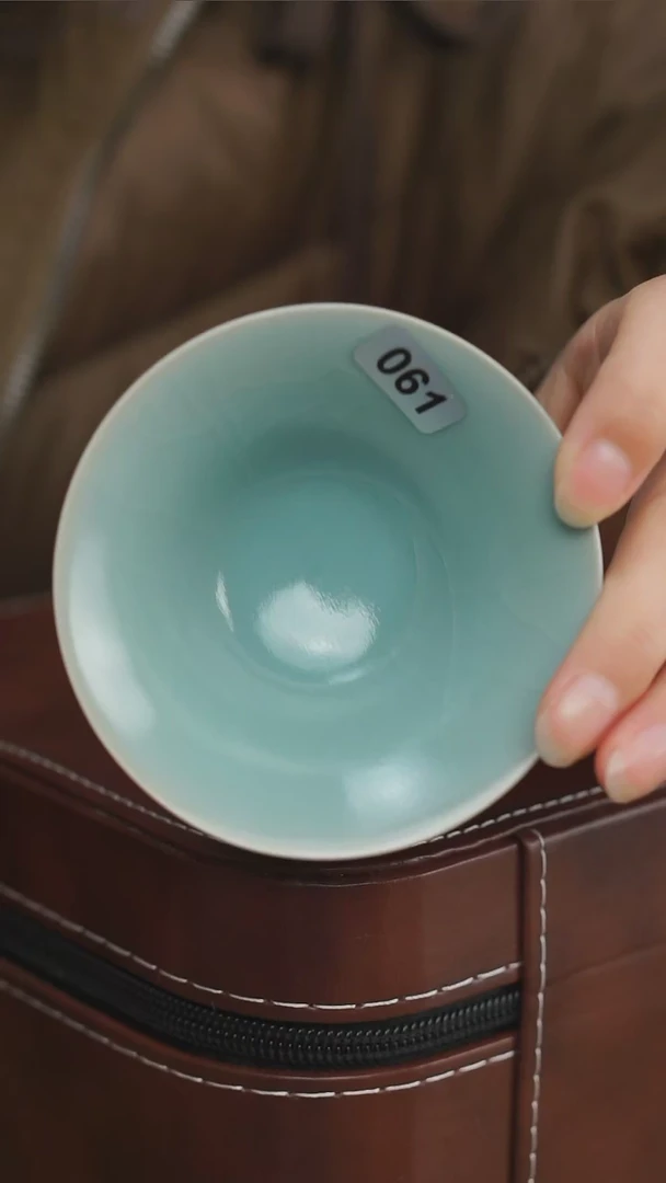 【闪购商品】杯061号仿古小斗笠杯一级开片