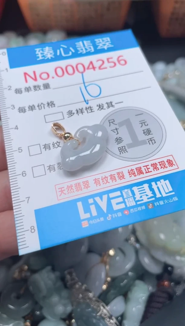 颈饰未镶嵌翡翠4256