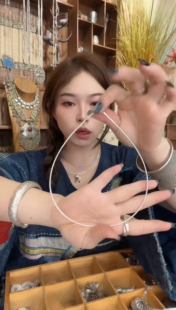 无925银16寸软项圈