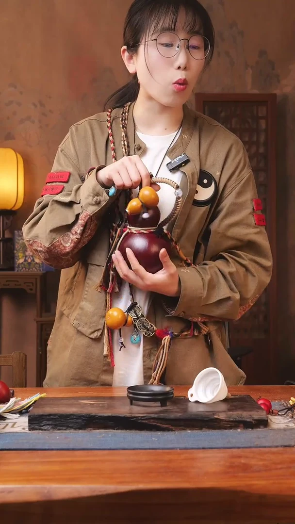 【闪购商品】207号精品大漆葫芦防腐防渗装水茶酒