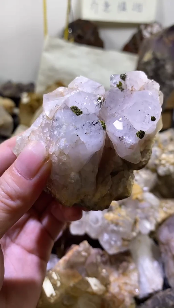 未镶嵌珠宝半成品水晶114号247g四川超七花园水晶