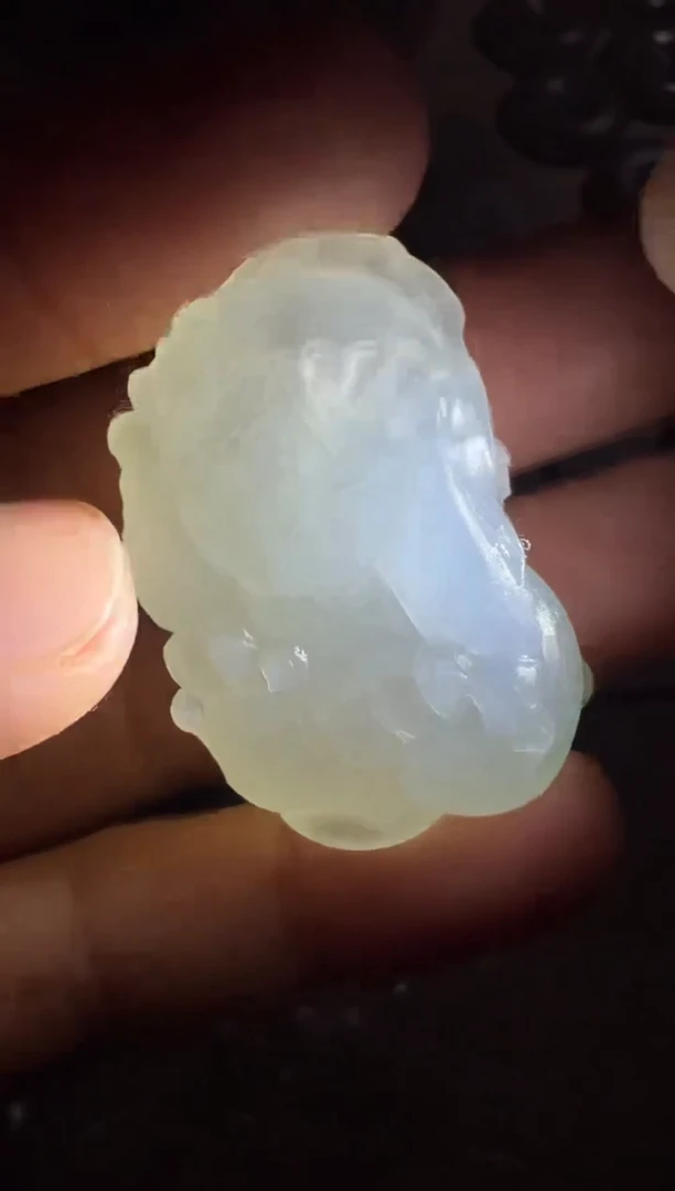 未镶嵌定制翡翠貔貅