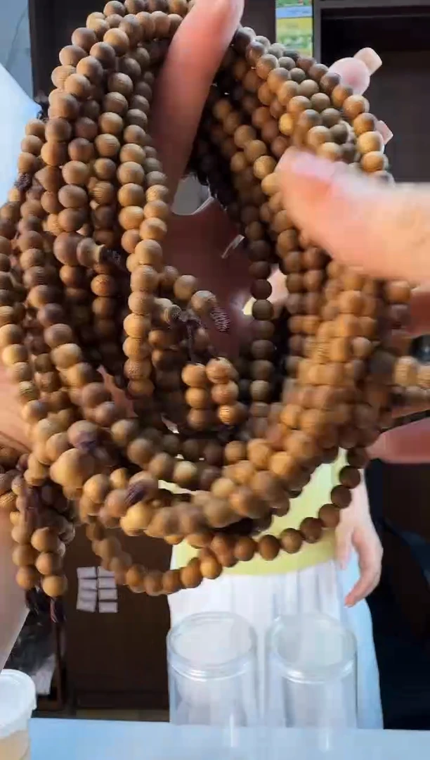 手串沉香0609黄棋圆珠多圈多样性发一