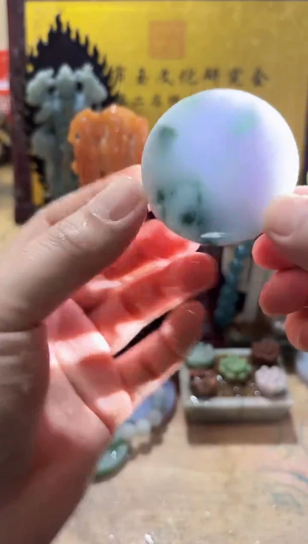 未镶嵌挂件翡翠A货常星8183