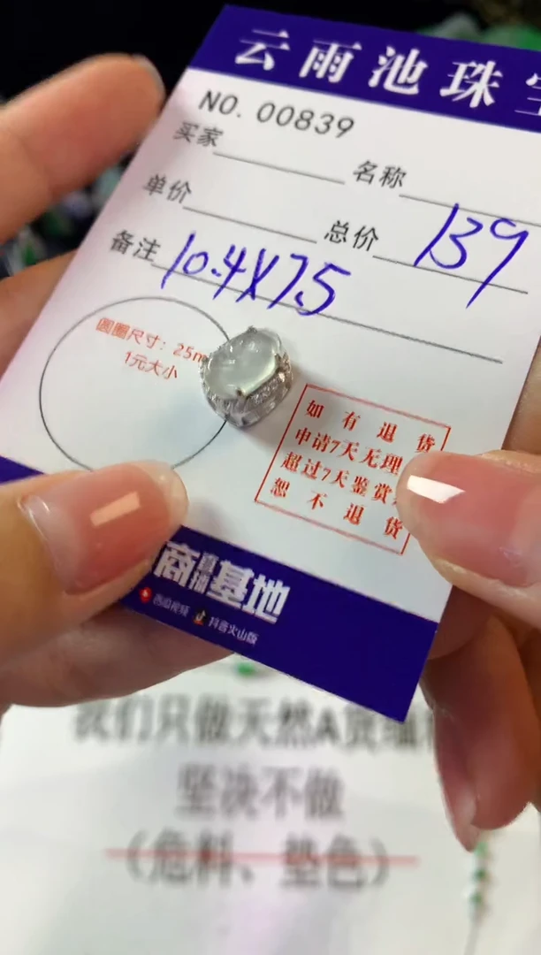 翡翠银S925镶嵌颈饰翡翠