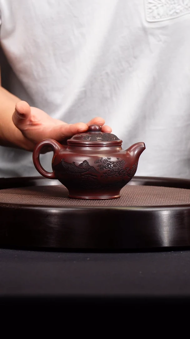 茶壶紫砂宜兴紫砂原矿壶