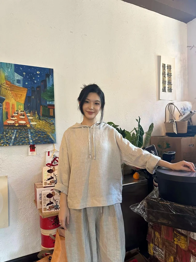 【卫衣】100%汉麻雨露9织卫衣连帽衫男女通穿百搭休闲设计款恒温