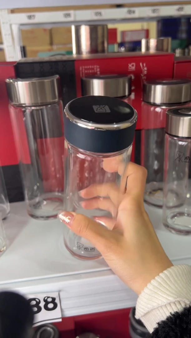 【闪购商品】茶杯高硼硅单层400ml高硼硅