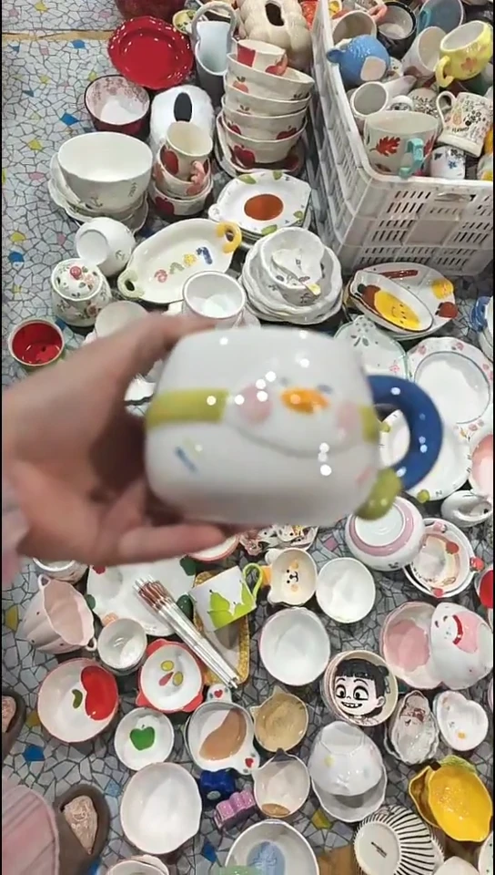 瓷片?*琪默认微瑕精美陶瓷