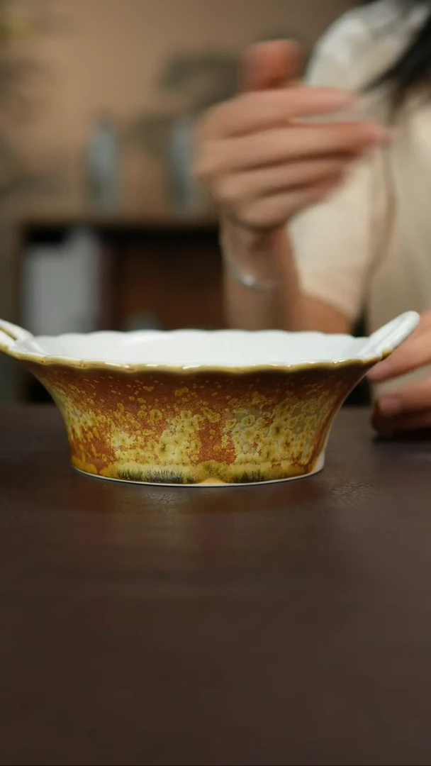 杯景德柴烧手作多人瑕疵