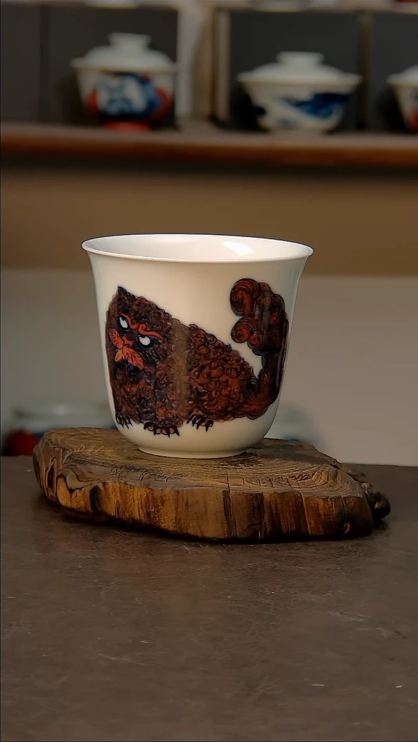 闲一堂陶瓷手绘作品