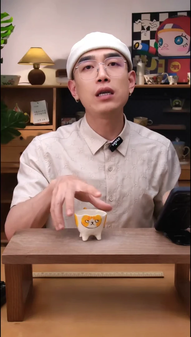 摆件景德镇可爱设计师款陶瓷