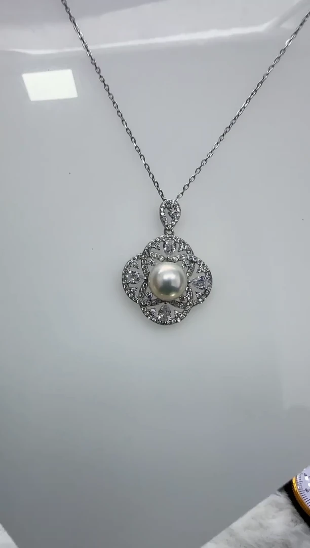 【闪购商品】淡水珍珠DA银S925镶嵌b665 珍珠9