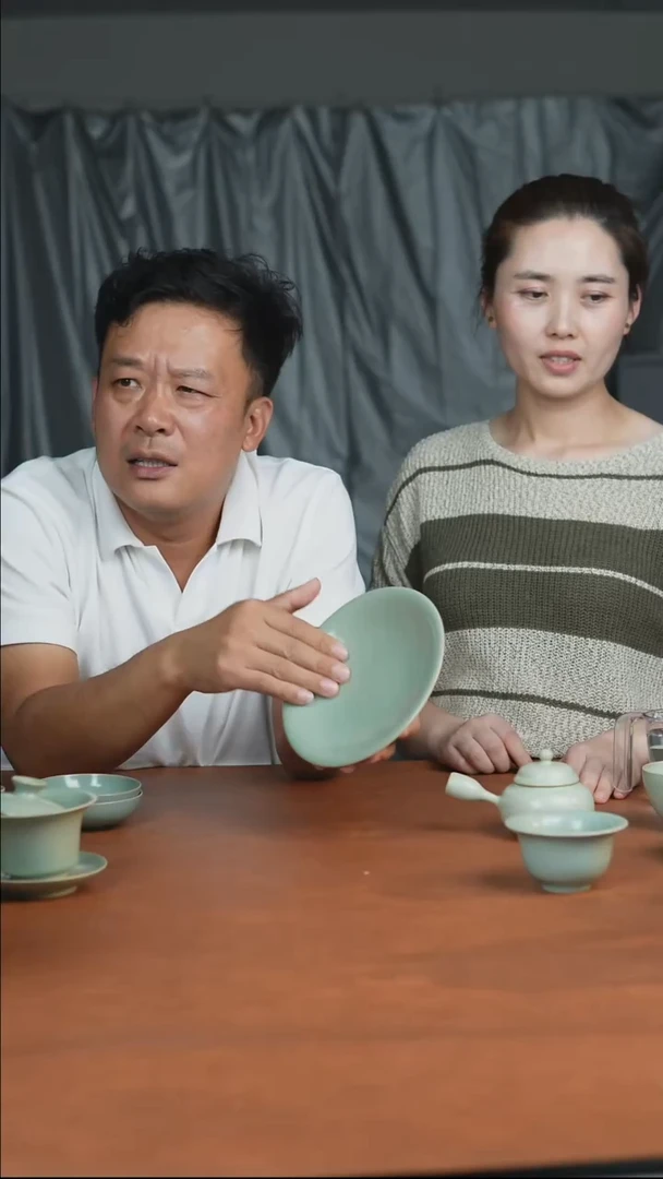 杯子纯手工汝窑原矿釉汝瓷