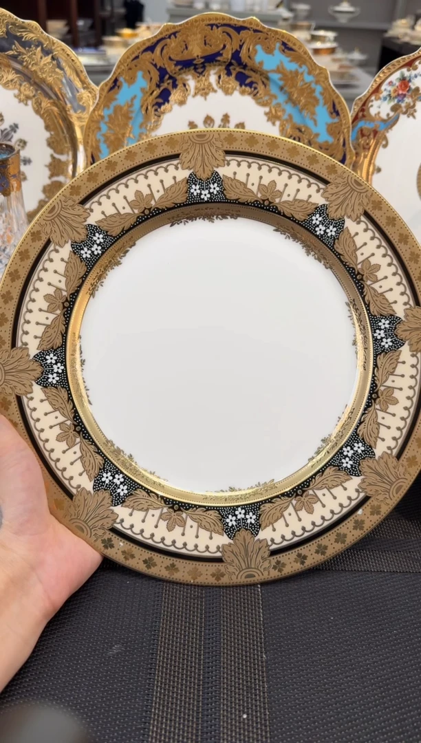 瓷片10.5英寸平盘 1个