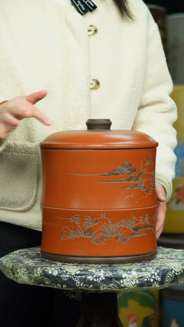 【闪购商品】紫砂茶叶罐茶叶罐