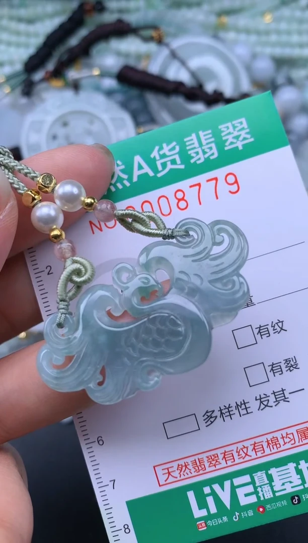 翡翠未镶嵌颈饰.0008779