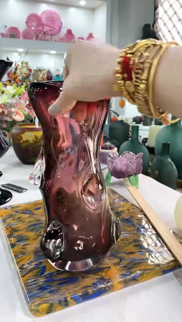 慕忆家手作琉璃花瓶