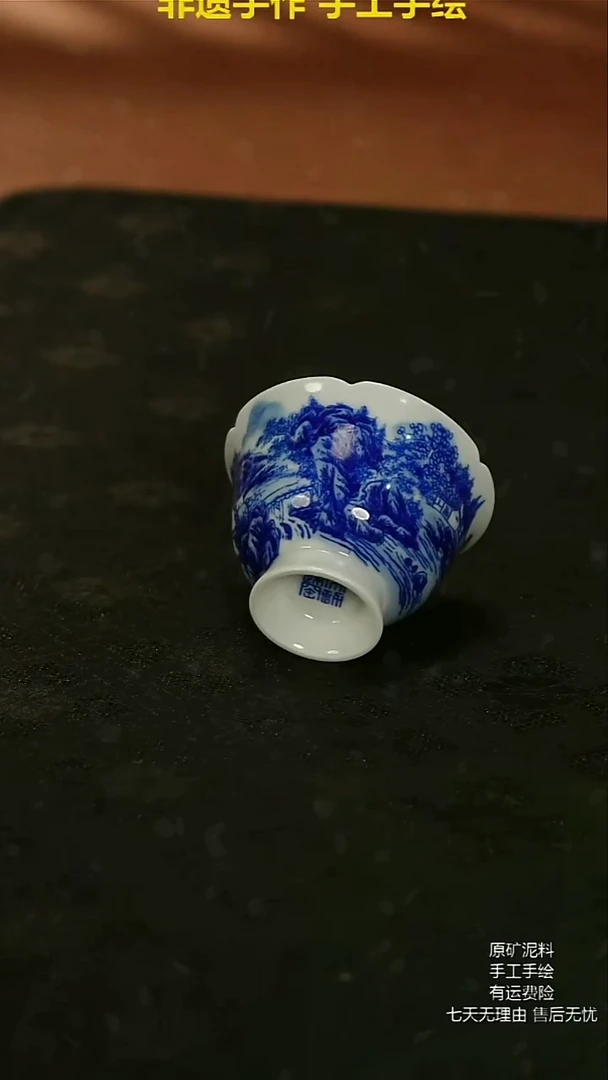 摆件景德镇陶瓷手工手绘