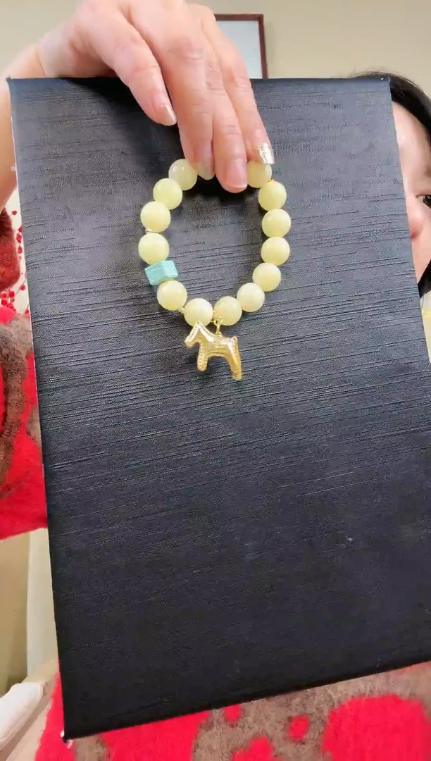 【闪购商品】蜜蜡戒指足金镶嵌蜜蜡