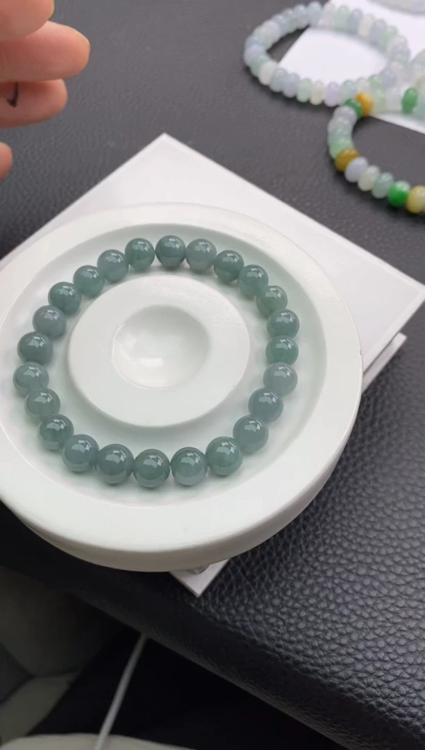 未镶嵌手串翡翠69天然A货翡翠